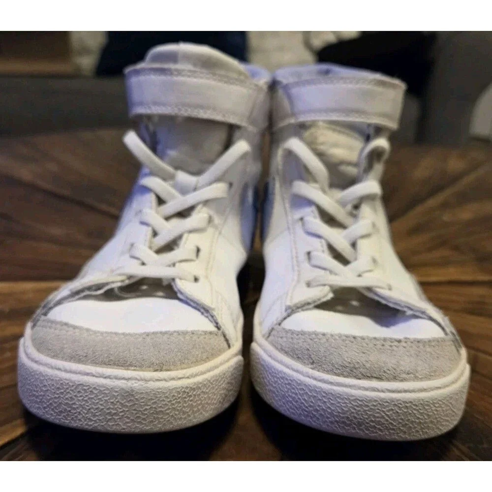 Nike Blazer Mid '77 SE PS sneakers w/ a Double Swoosh design purple - Size 13C